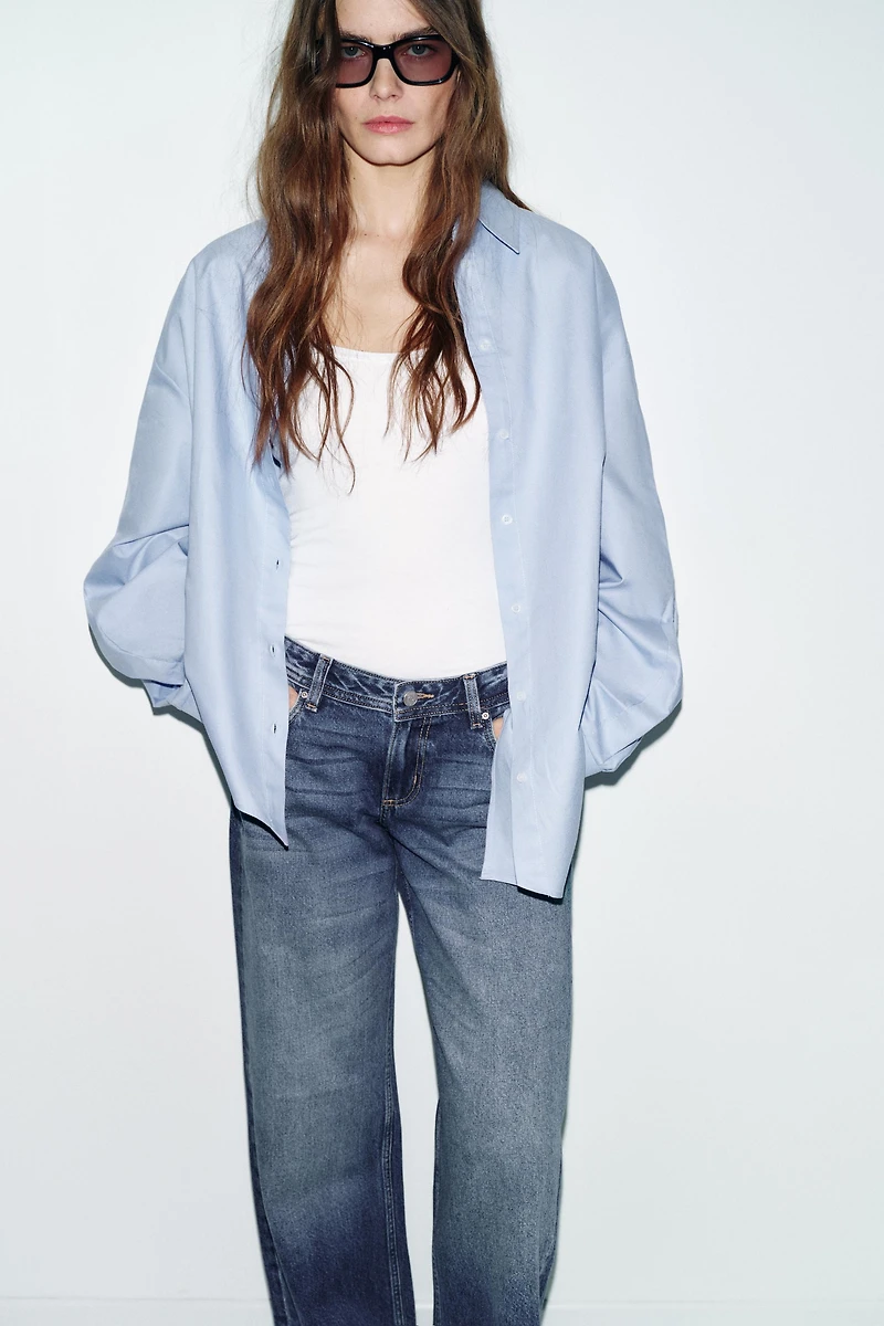 Z1975 LOW RISE STRAIGHT JEANS