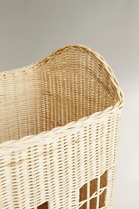 CORBEILLE ENFANT MAISON ROTIN