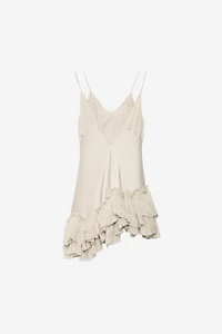 ASYMMETRIC RUFFLED DRESS - THE ITEM