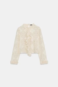 RUFFLED ROMANTIC BLOUSE