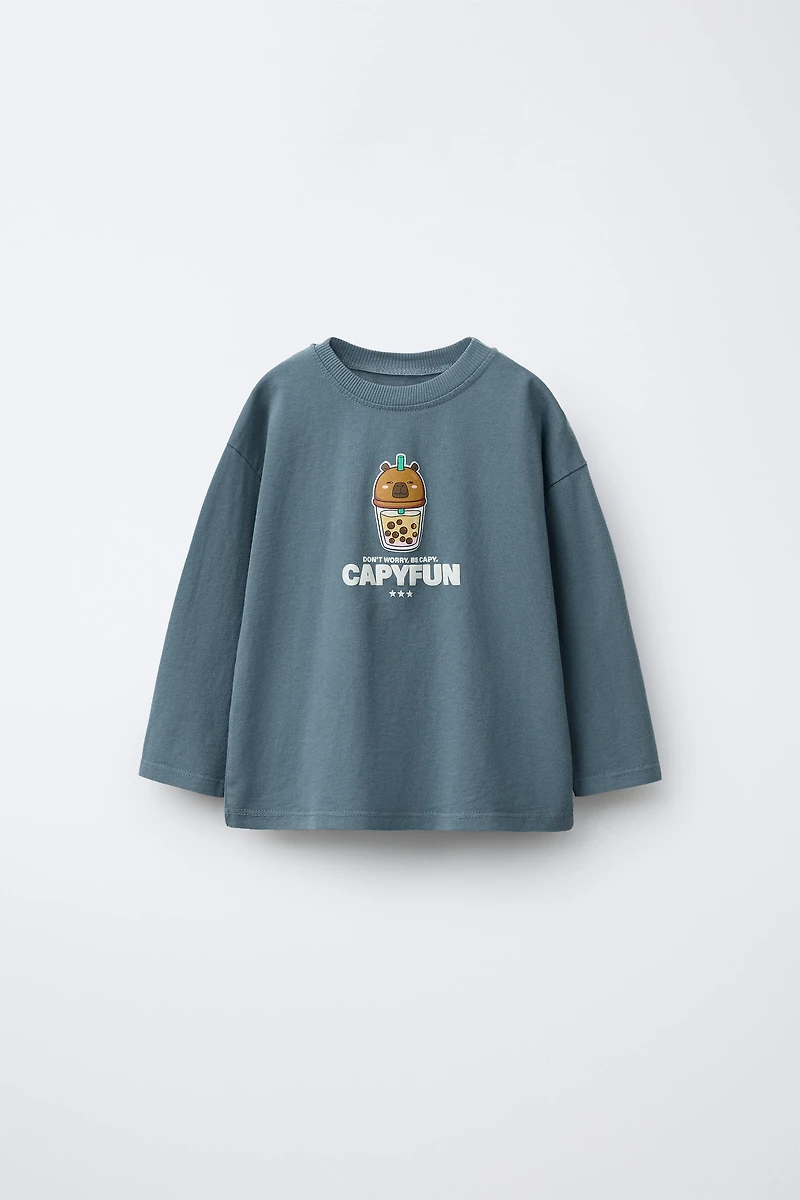 T-SHIRT TEINT EN PIÈCE CAPIBARA CAPYFUN ©