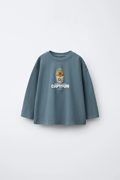 T-SHIRT TEINT EN PIÈCE CAPIBARA CAPYFUN ©