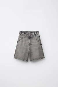 SUPER BAGGY DENIM SHORTS