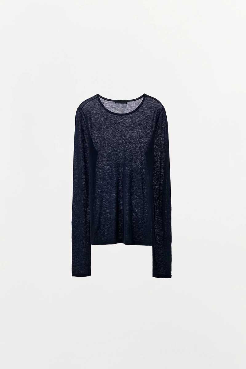 T-SHIRT 100% LAINE