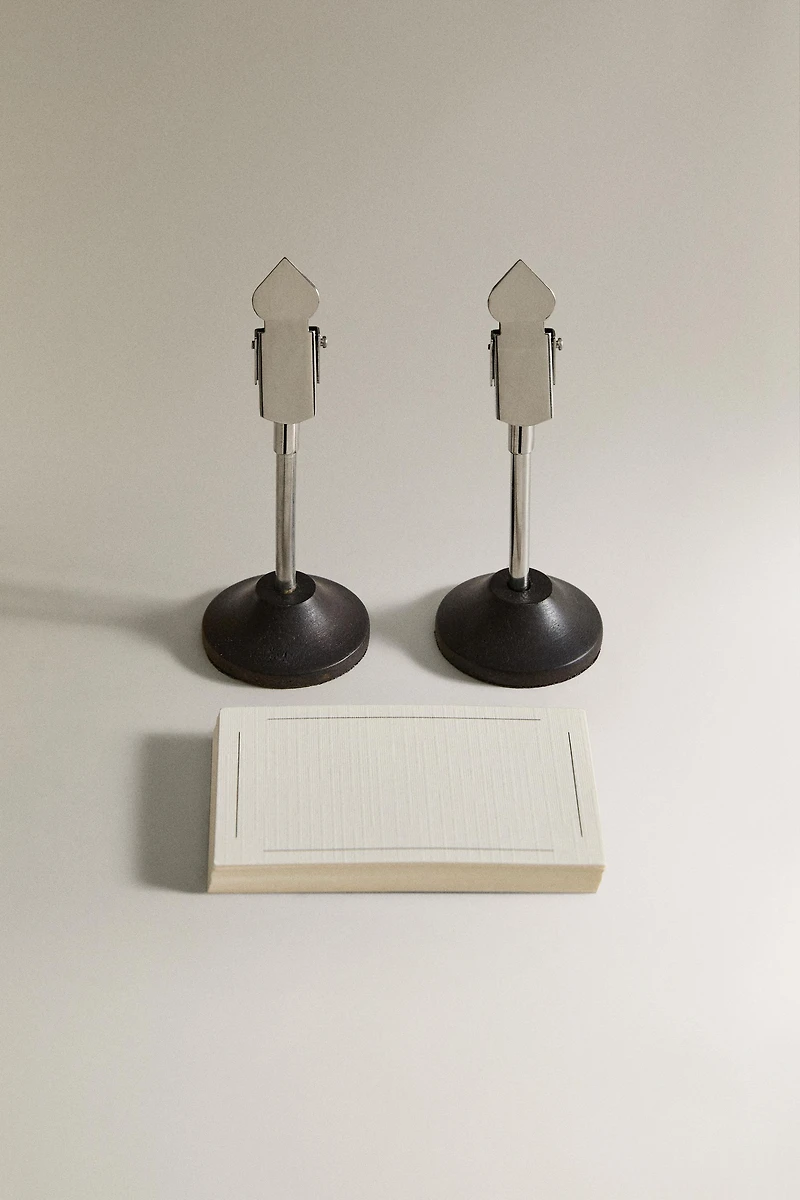 WOODEN PLACE CARD AND CARD SET