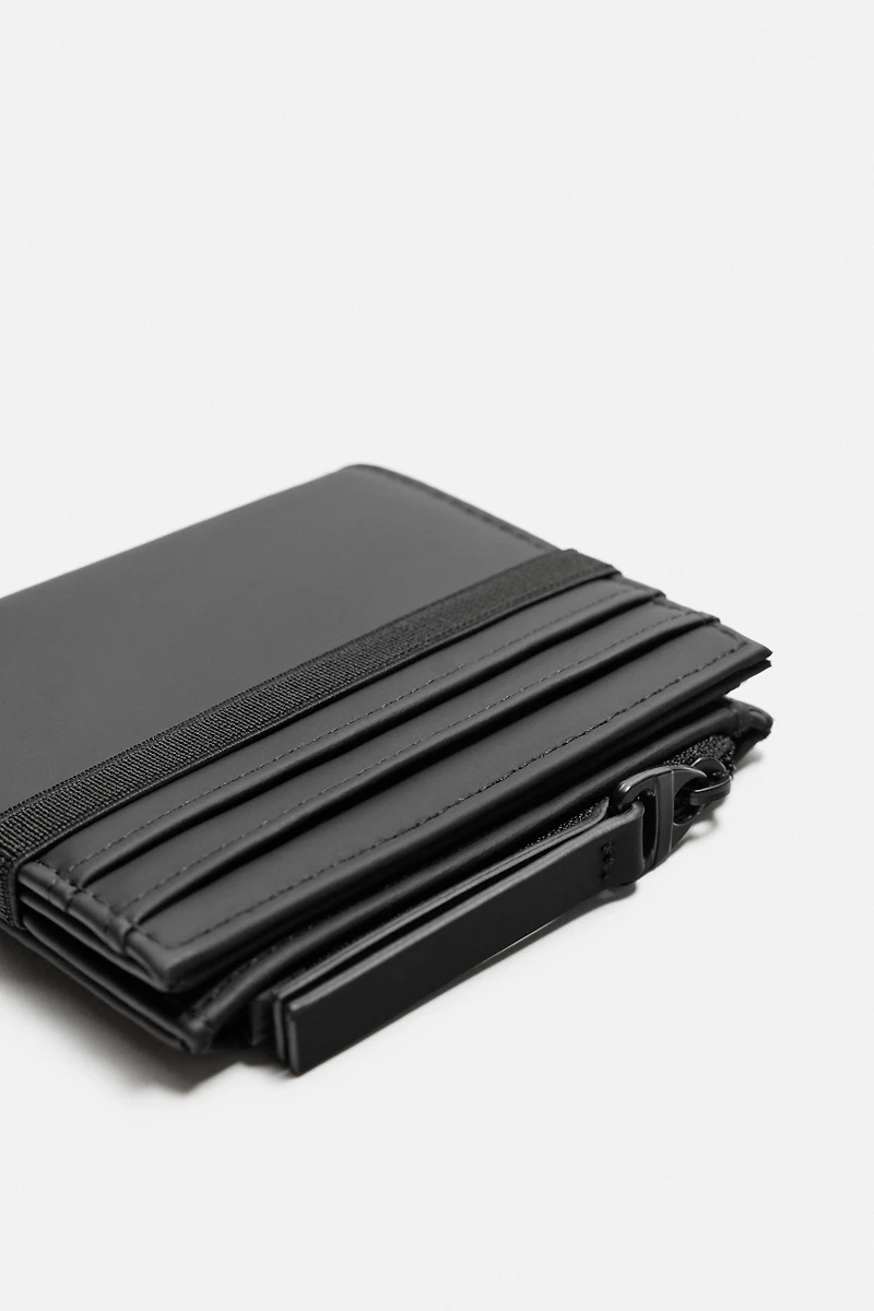 RUBBERIZED COIN WALLET