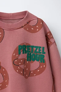SWEAT IMPRIMÉ BRETZEL