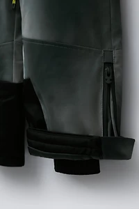 TIE-DYE WATER RESISTANT AND WINDPROOF BIB PANTS RECCO® SYSTEM SKI COLLECTION