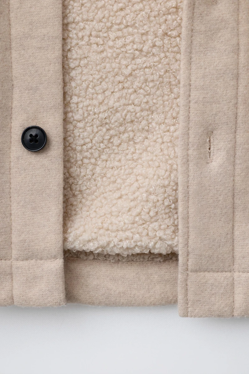 FLANNEL FLEECE OVERSHIRT