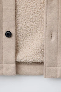 FLANNEL FLEECE OVERSHIRT