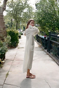 100% LINEN TUNIC DRESS