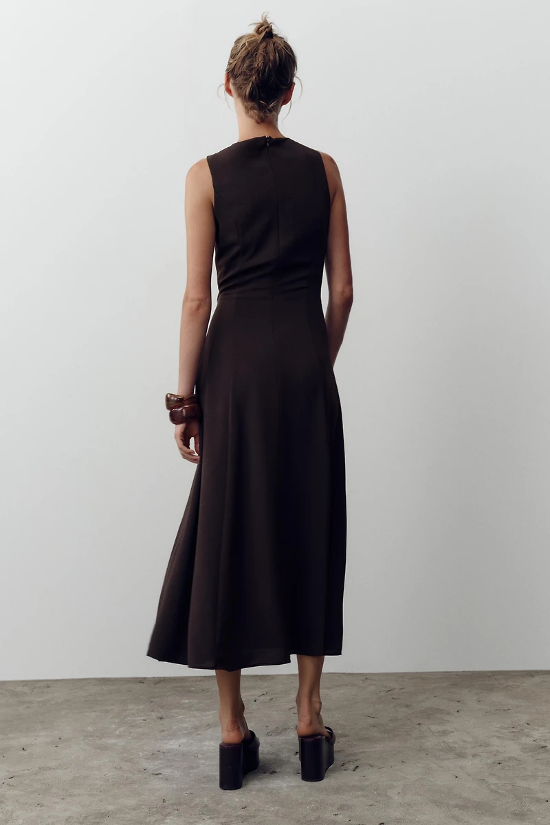 ROBE MIDI CEINTURE