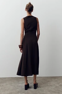 ROBE MIDI CEINTURE