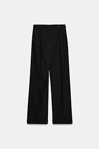 ASYMMETRIC WAIST PANTS ZW COLLECTION