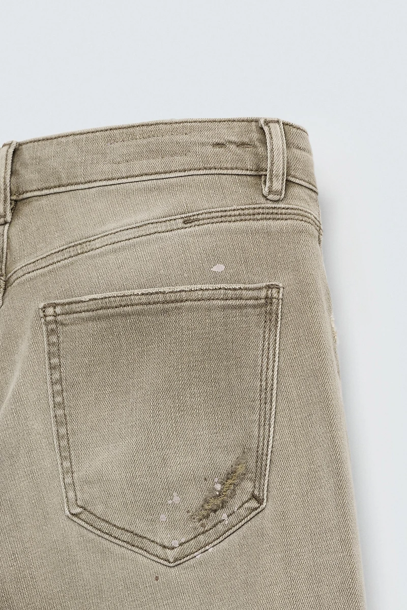 RIPPED SKINNY FIT JEANS