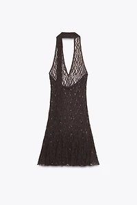 ROBE CLOUS FOULARD