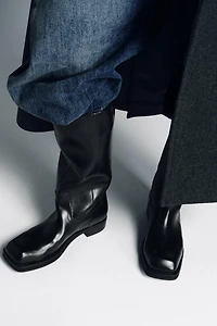 FLAT HIGH SHAFT BOOTS