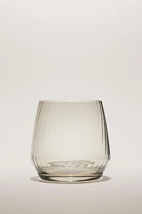 COLOURED GLASS TUMBLER