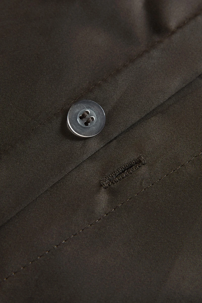 SATEEN DUVET COVER ( THREAD COUNT