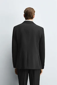 VESTE À BOUTONNAGE CROISÉ DE COSTUME CONFORT