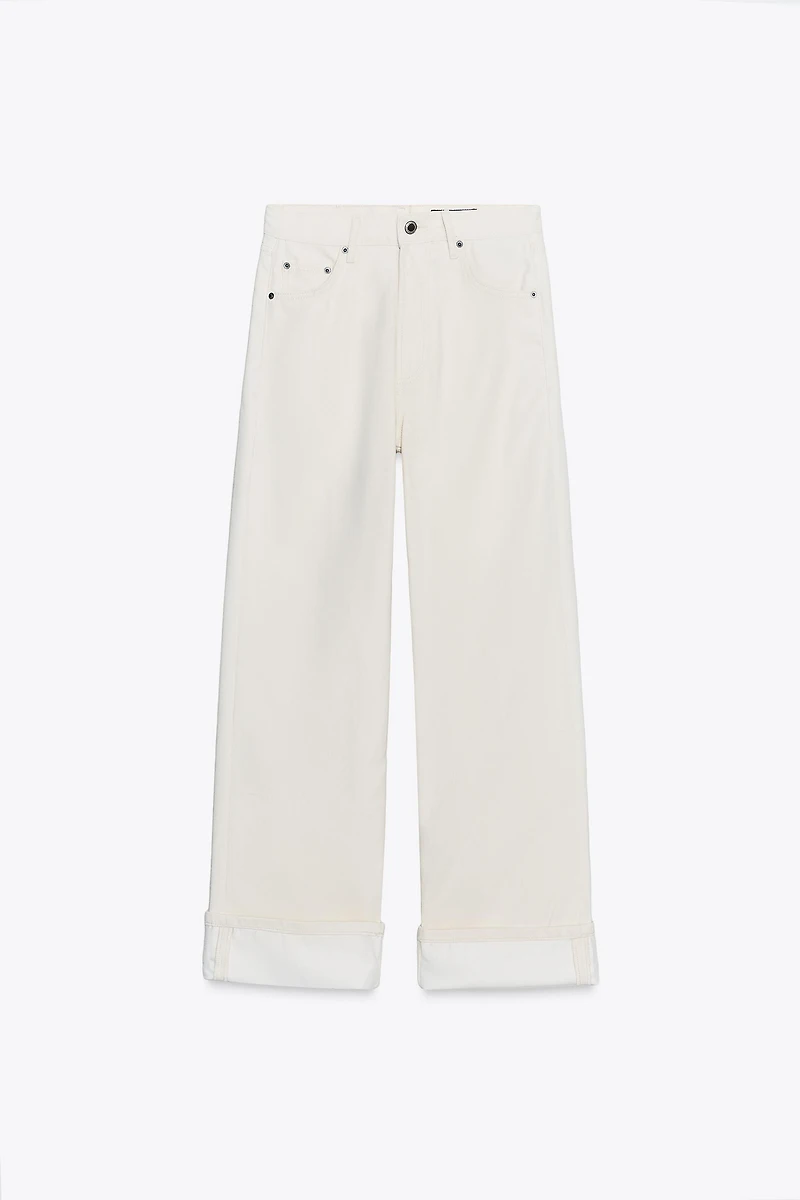 ZW COLLECTION LOW-RISE BAGGY JEANS