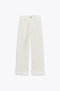 ZW COLLECTION LOW-RISE BAGGY JEANS