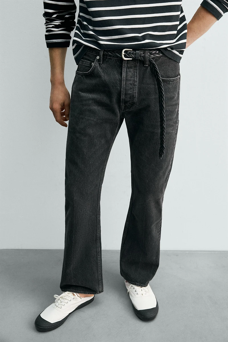 AARON LEVINE X ZARA STRAIGHT FIT BOOTCUT JEANS