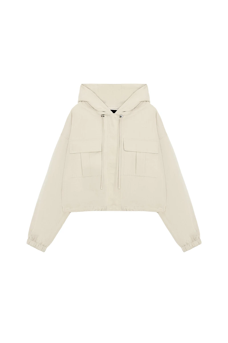 BLOUSON BALLON À CAPUCHE