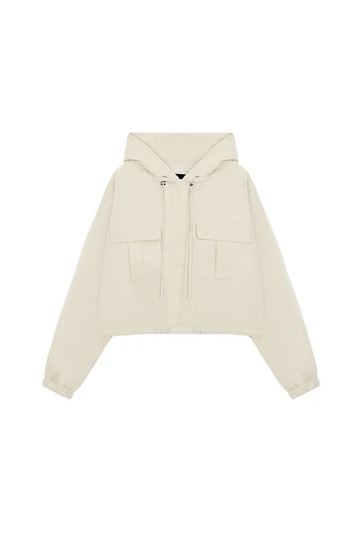BLOUSON BALLON À CAPUCHE