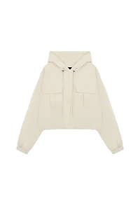 BLOUSON BALLON À CAPUCHE