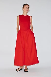 ROBE MI-LONGUE BIMATIÈRE