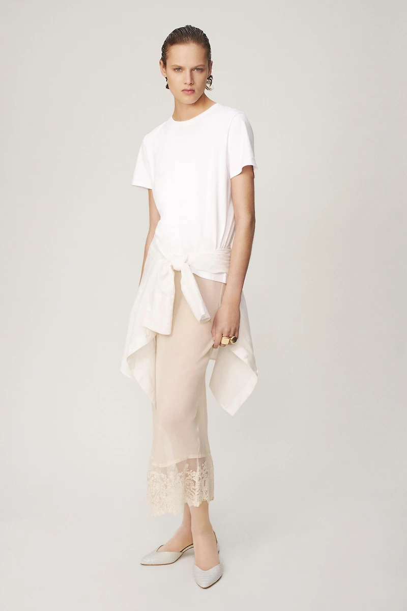 LEATHER KITTEN HEEL SHOES - THE ITEM ZARA WOMAN