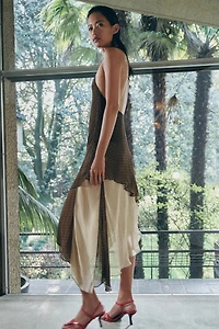 ASYMMETRIC COMBINATION DRESS ZW COLLECTION