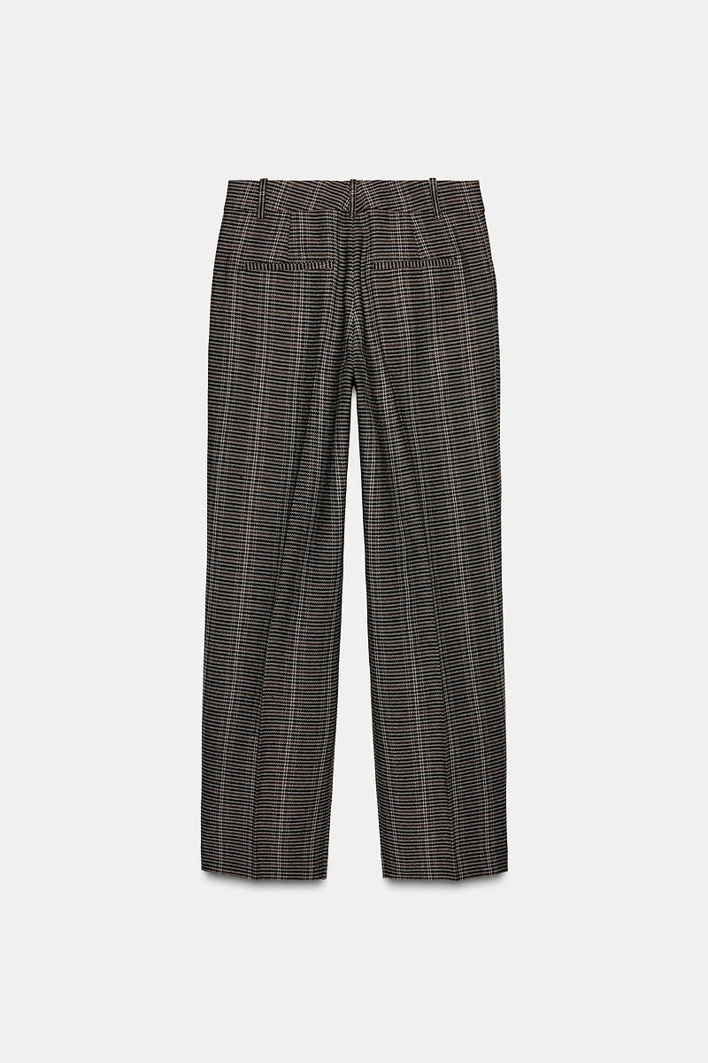 PLAID PANTS ZW COLLECTION
