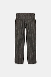 PLAID PANTS ZW COLLECTION