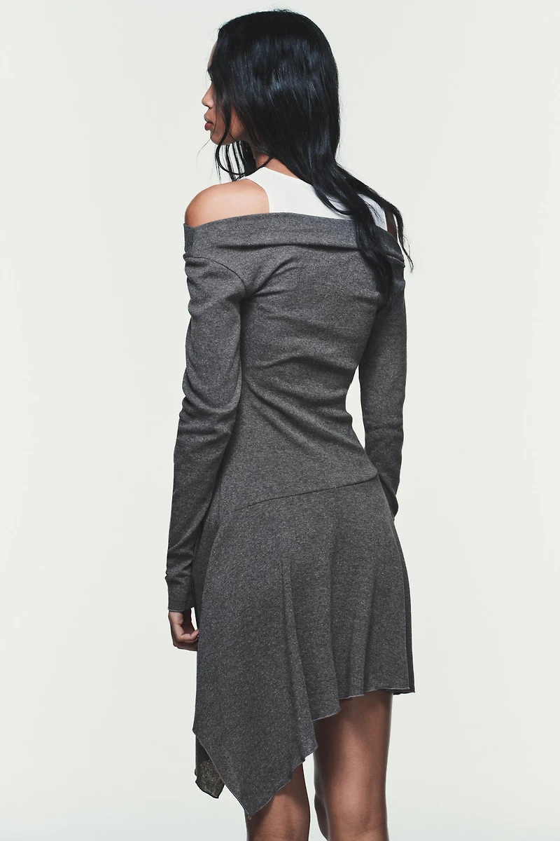 ASYMMETRIC SHORT DRESS