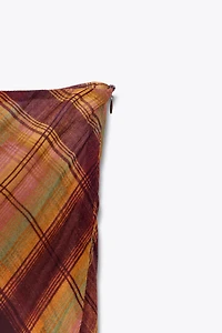 ZW COLLECTION PLAID MAXI SKIRT