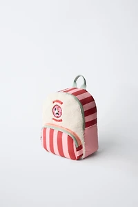 MINNIE MOUSE © DISNEY FAUX SHEARLING BACKPACK