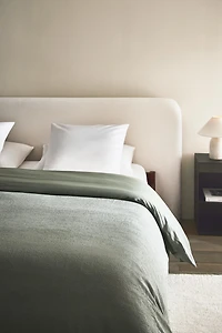 HOUSSE DE COUETTE EN COTON TEXTURÉ