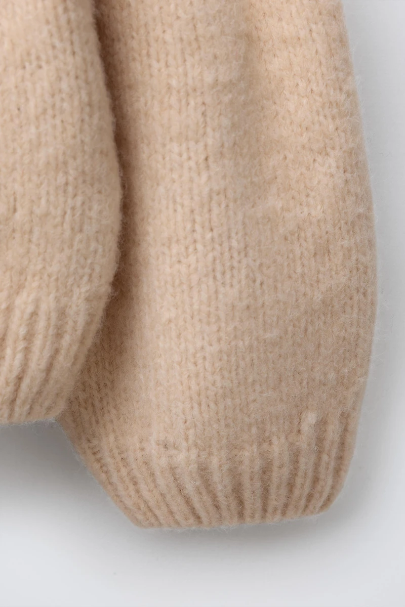 HEART JACQUARD KNIT JUMPER