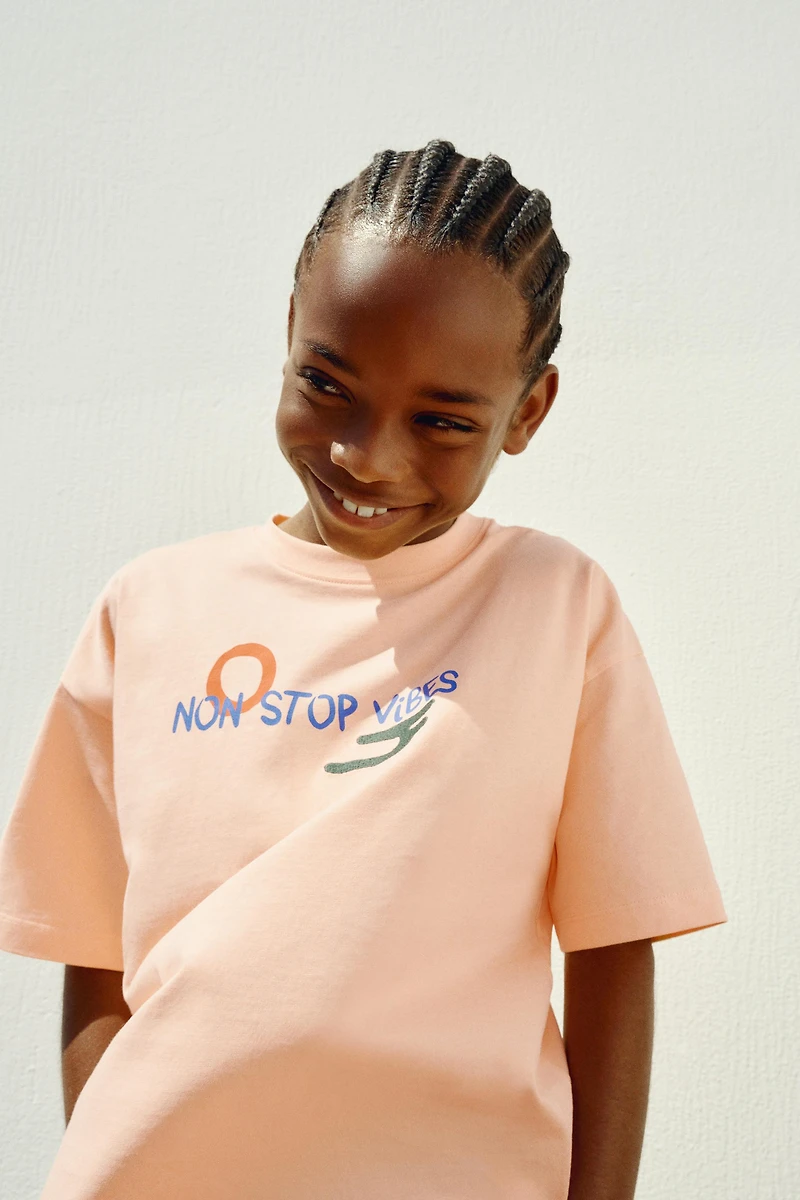 T-SHIRT IMPRIMÉ À INSCRIPTION