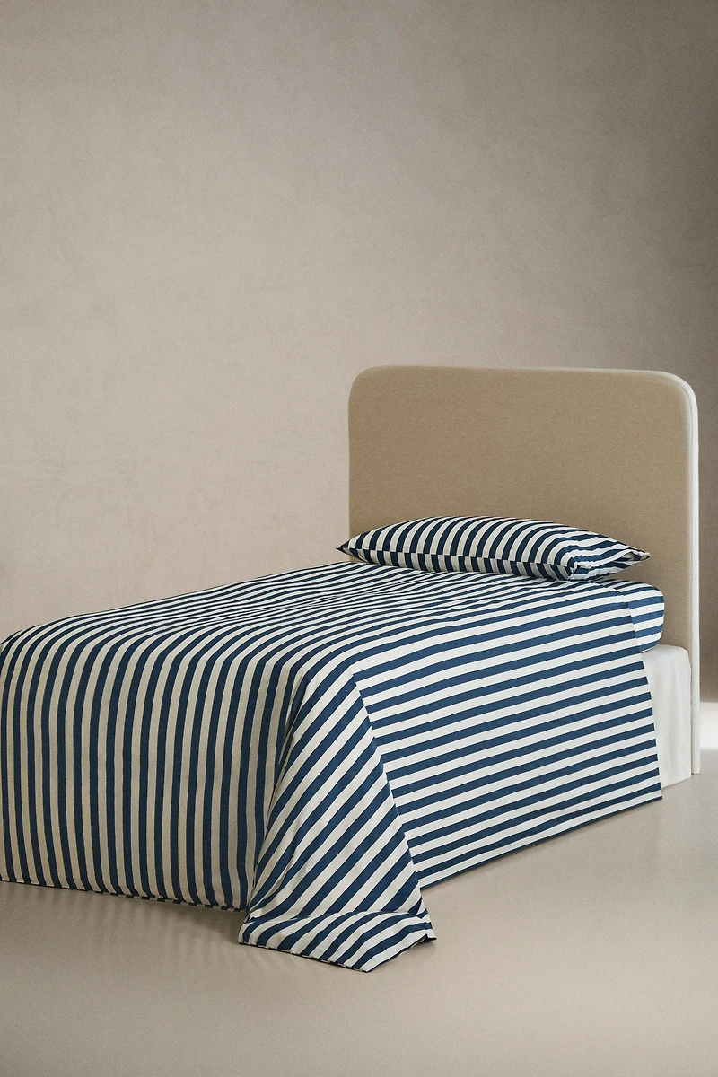 HOUSSE DE COUETTE ENFANT RAYURES X THE ANIMALS OBSERVATORY