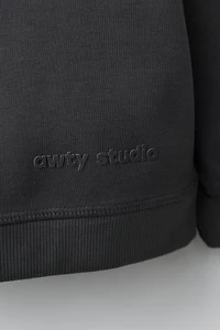 PLAIN INTERLOCK SWEATSHIRT