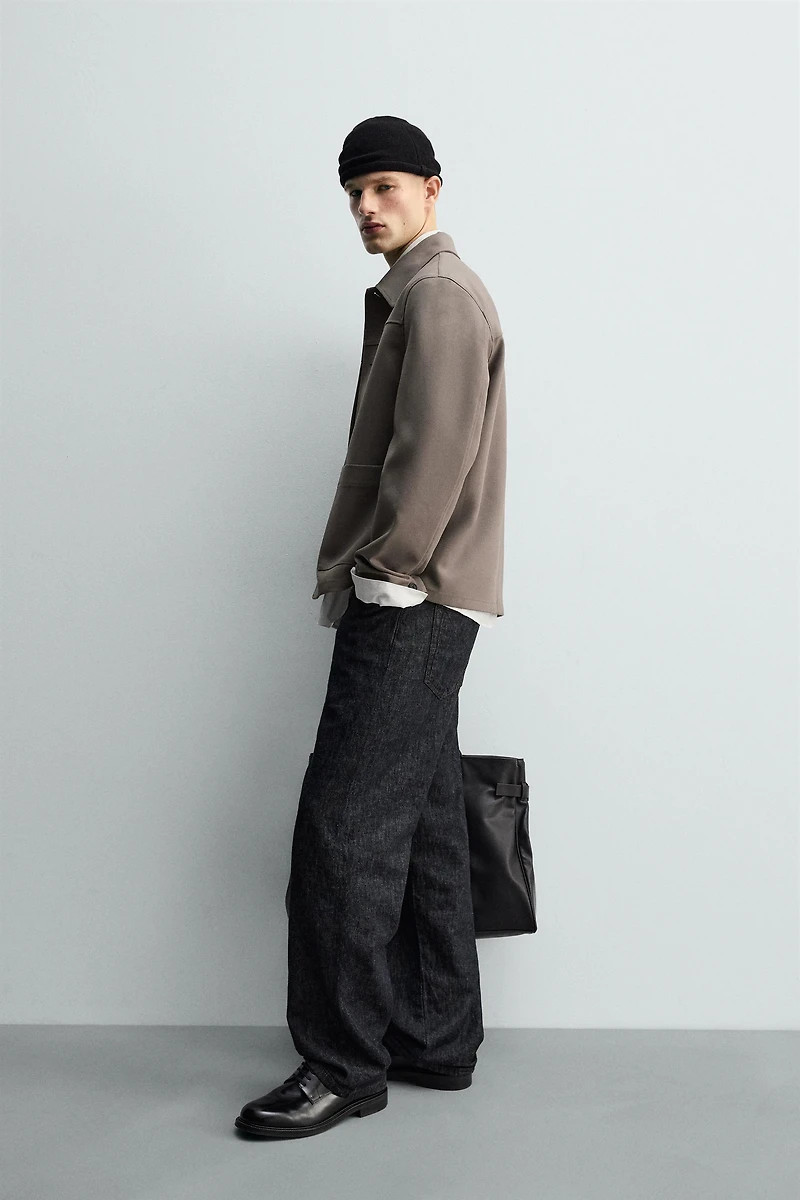 SURCHEMISE RELAXED FIT À POCHES