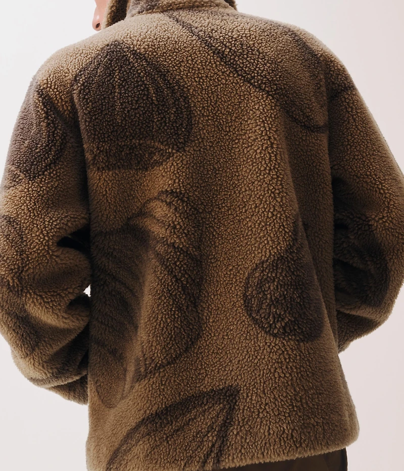 CEDRIC GROLET WOOL JACQUARD OVERSHIRT