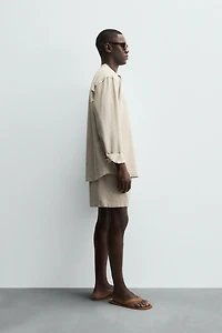 CHEMISE EN LIN ET COTON