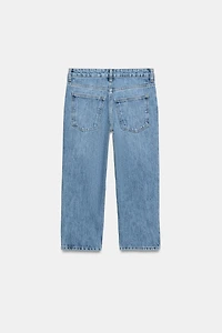 ZW COLLECTION MID-RISE CAPRI JEANS