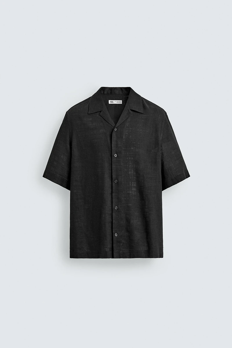 CHEMISE FLUIDE STRUCTURÉE