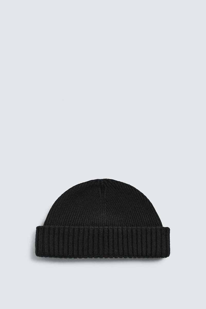WOOL BLEND SHORT HAT