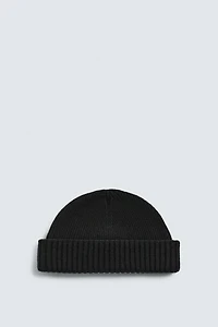 WOOL BLEND SHORT HAT